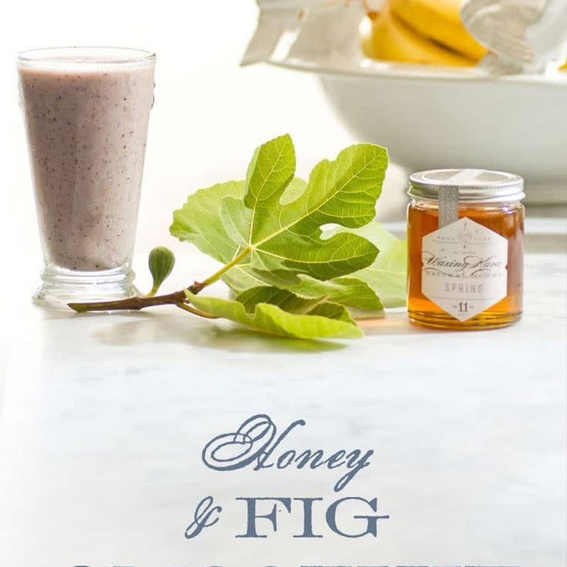 Fig Smoothie with Honey