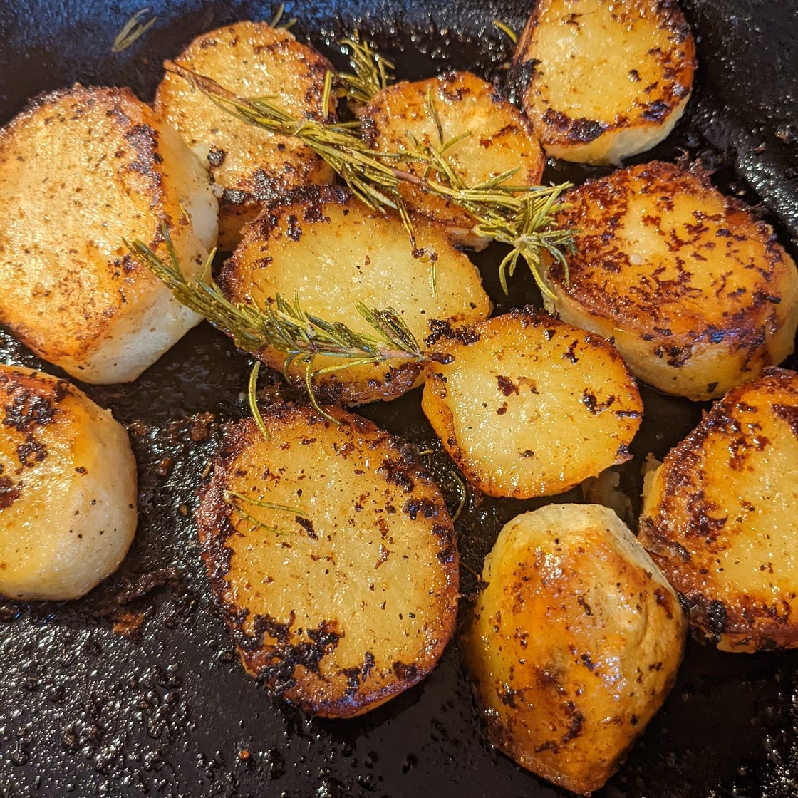 Fondant Potatoes