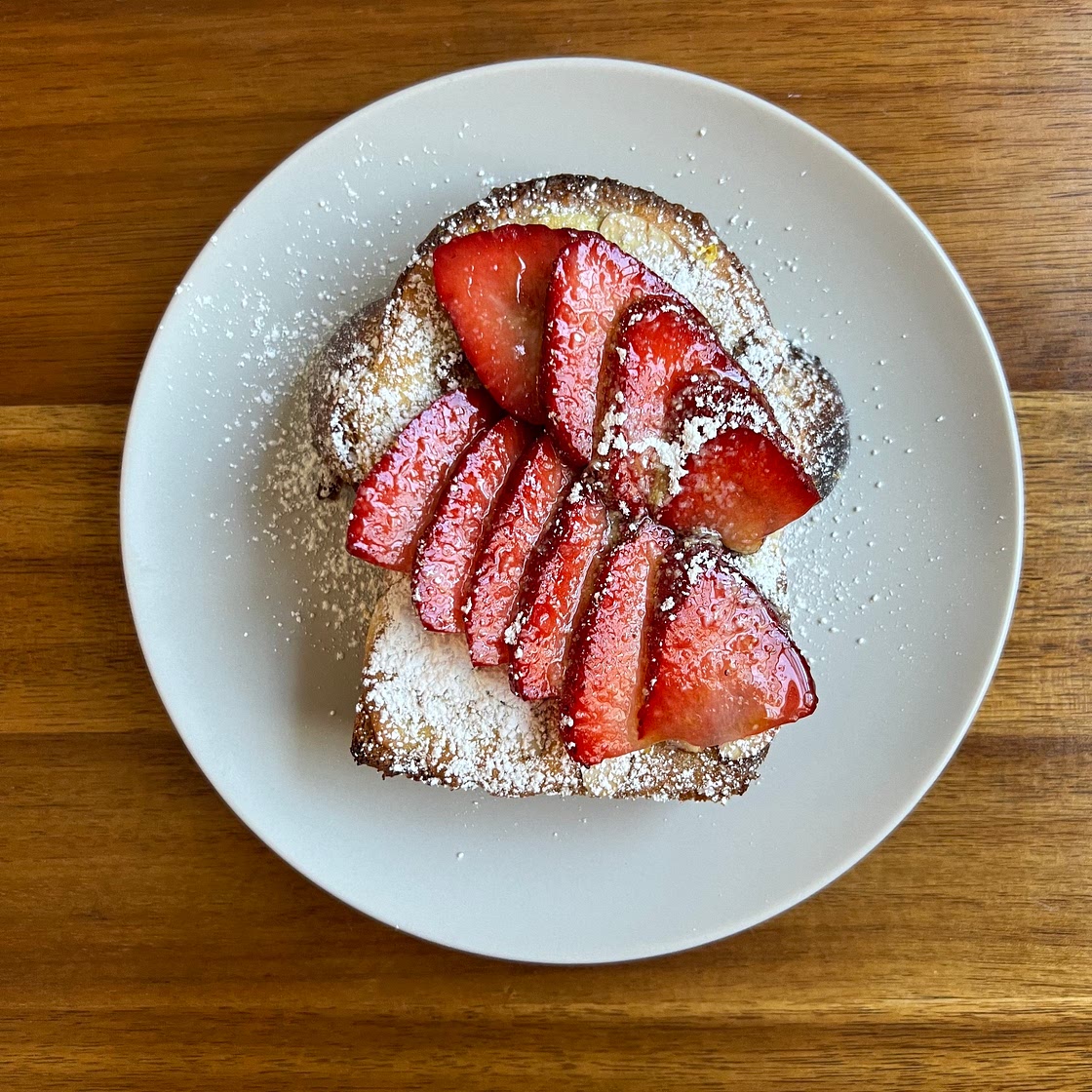Strawberry Honey Bostock — Cafe Hailee