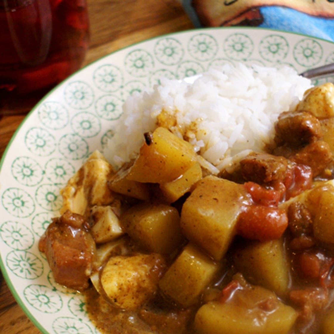St Helena Curry & Rice