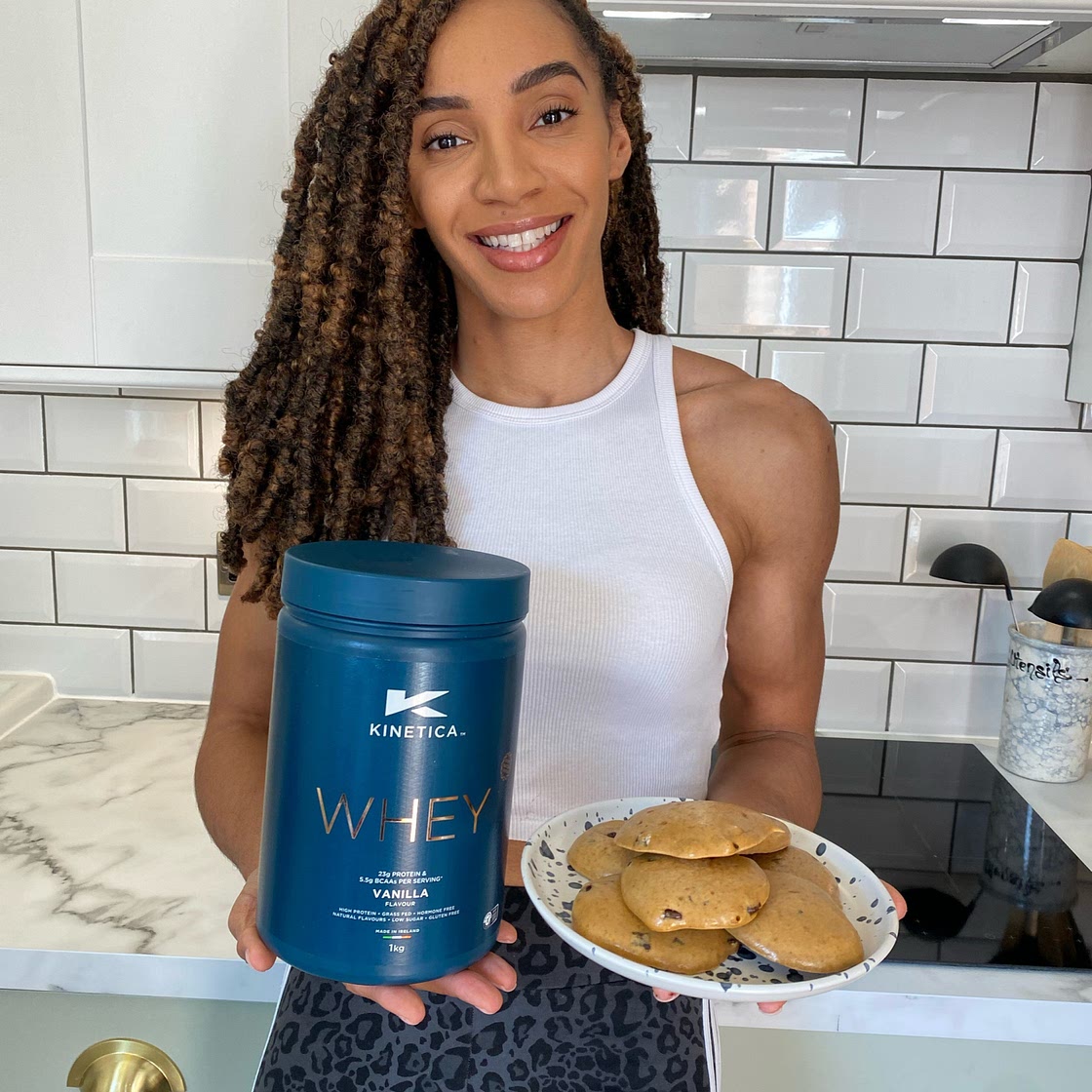 Ashleigh Nelson's Peanut Butter Protein Cookie Bakes