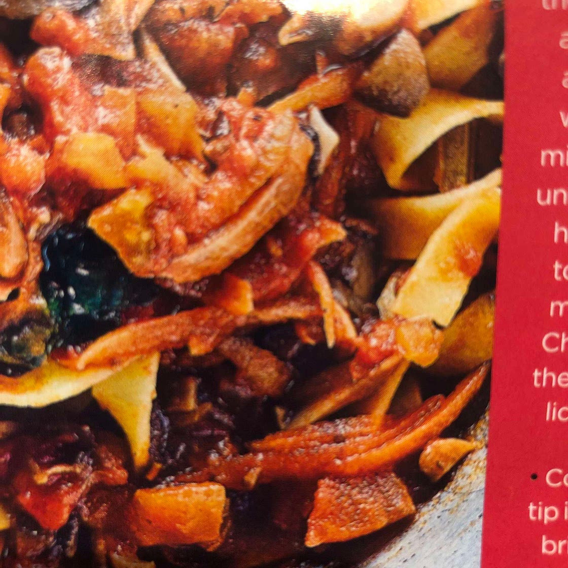 Mushroom tagliatelle 