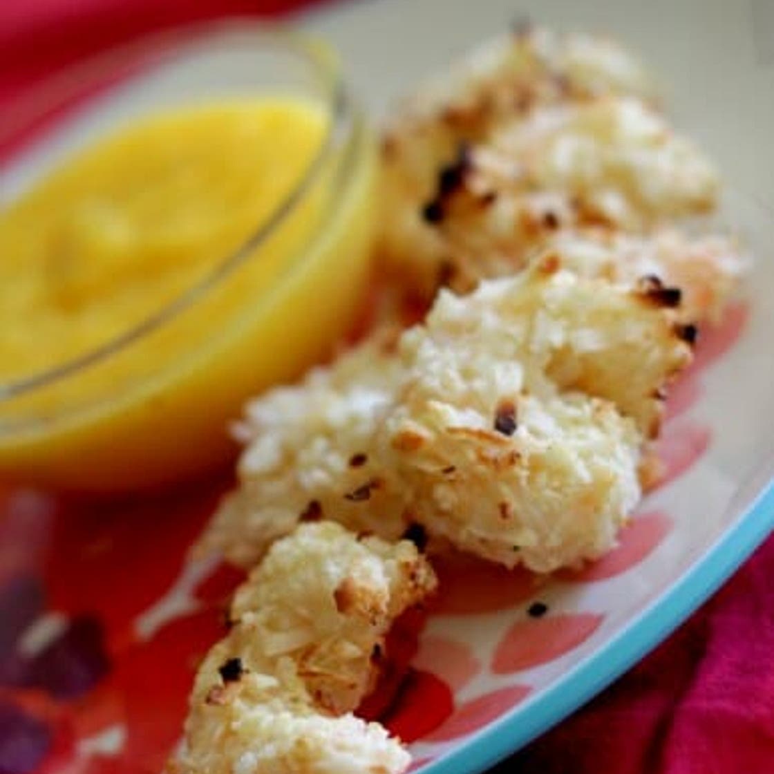 Coconut-Macadamia Crusted Shrimp