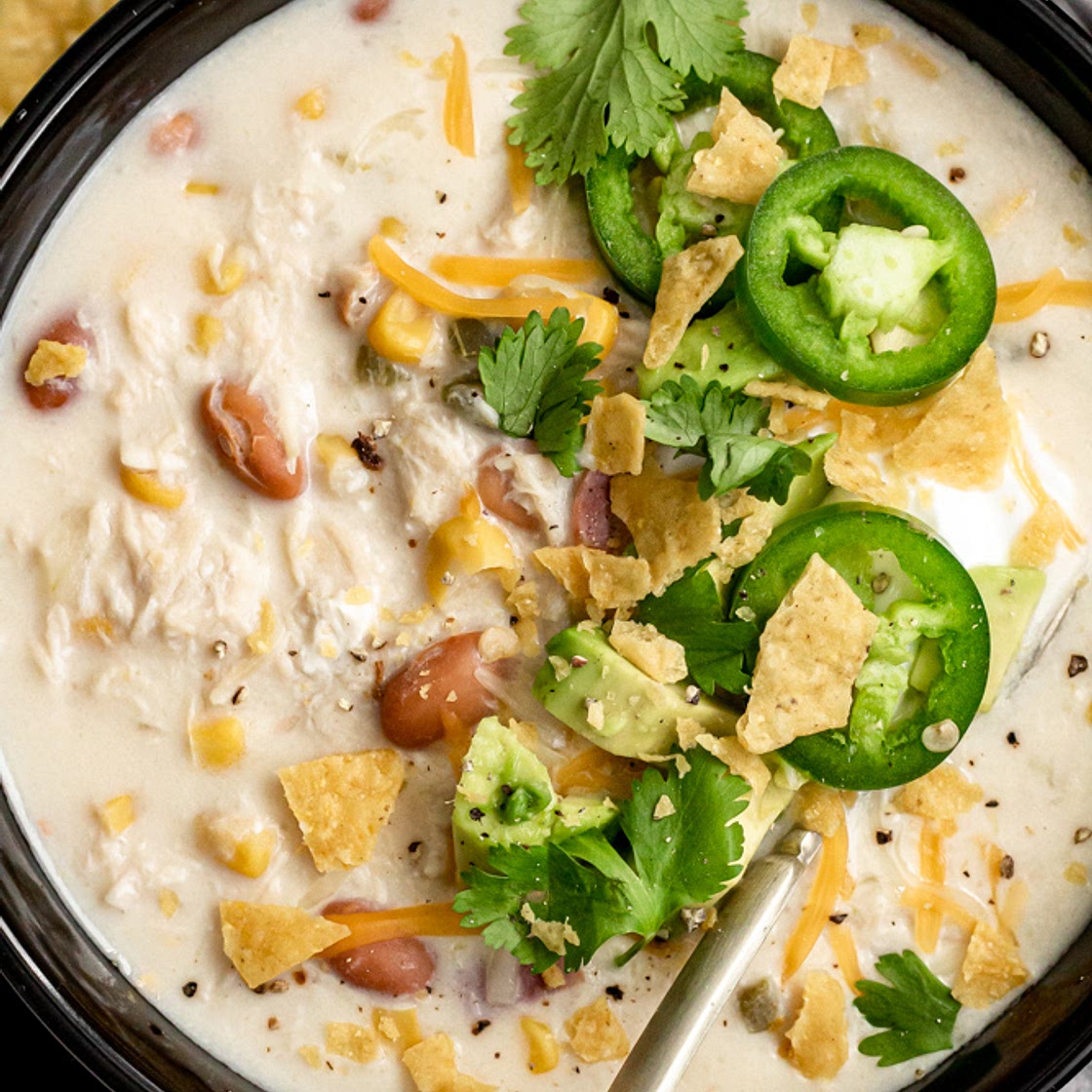 Instant Pot Healthy White Chicken Chili