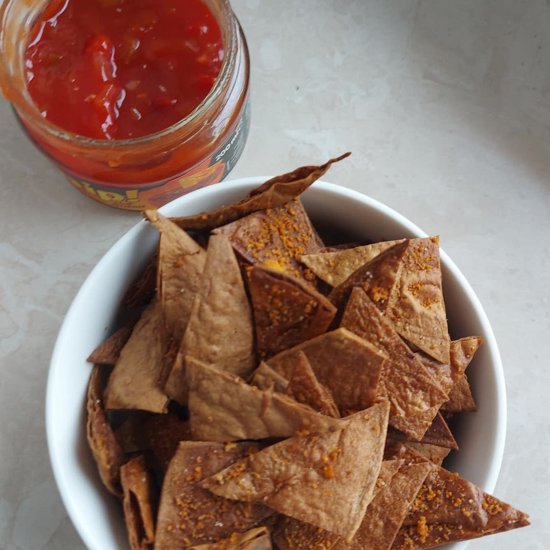 Homemade Tortilla Chips | Baked Tortilla Chips