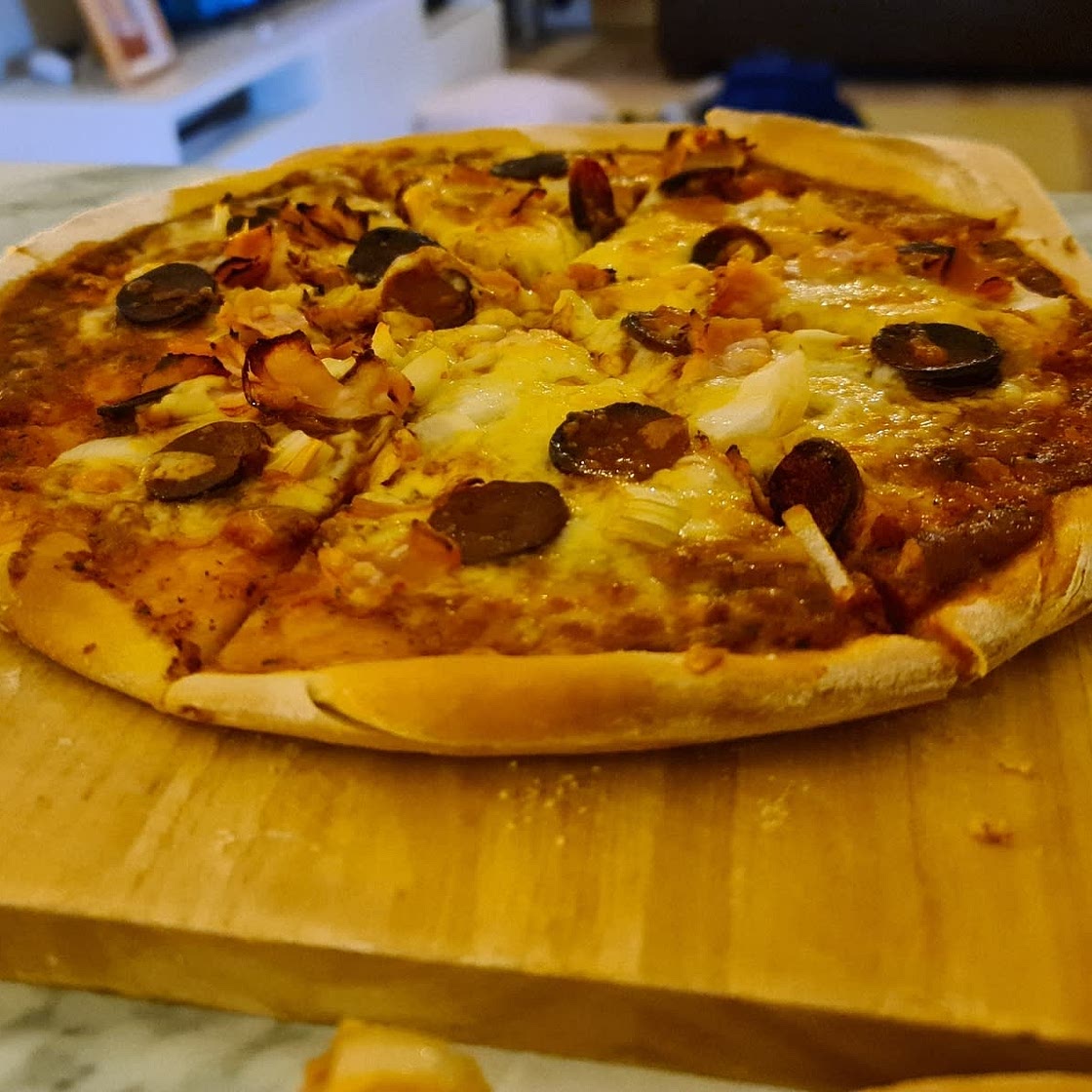 Quick pizza dough