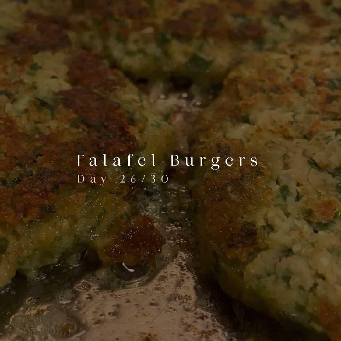 Falafel Burgers