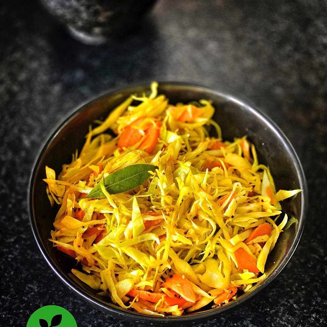 Chef Norman's Cabbage and Turmeric Stir-Fry