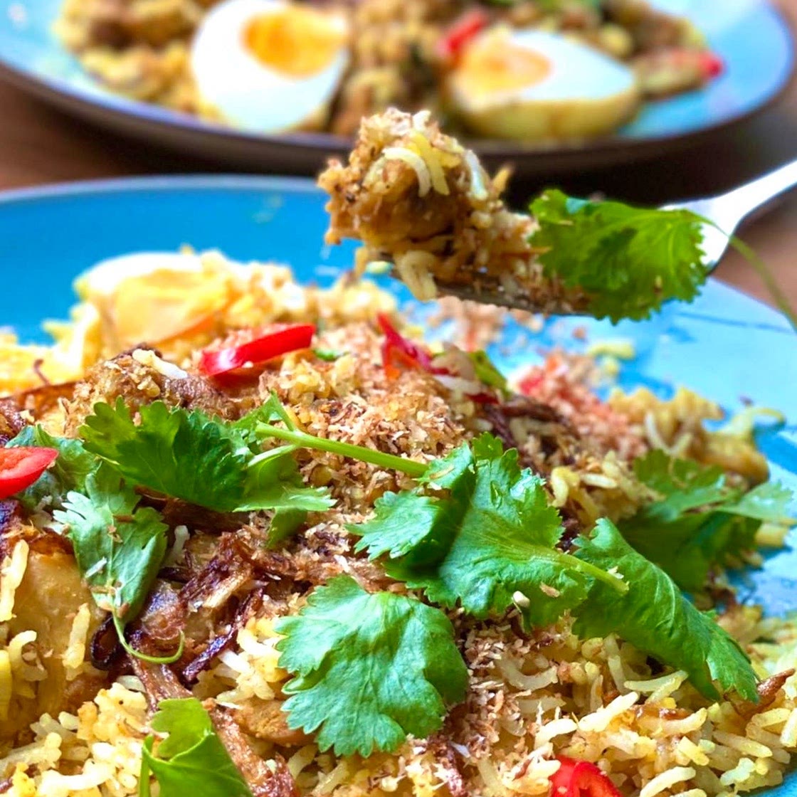 Chef Norman's Aromatic Chicken Rendang Biryani