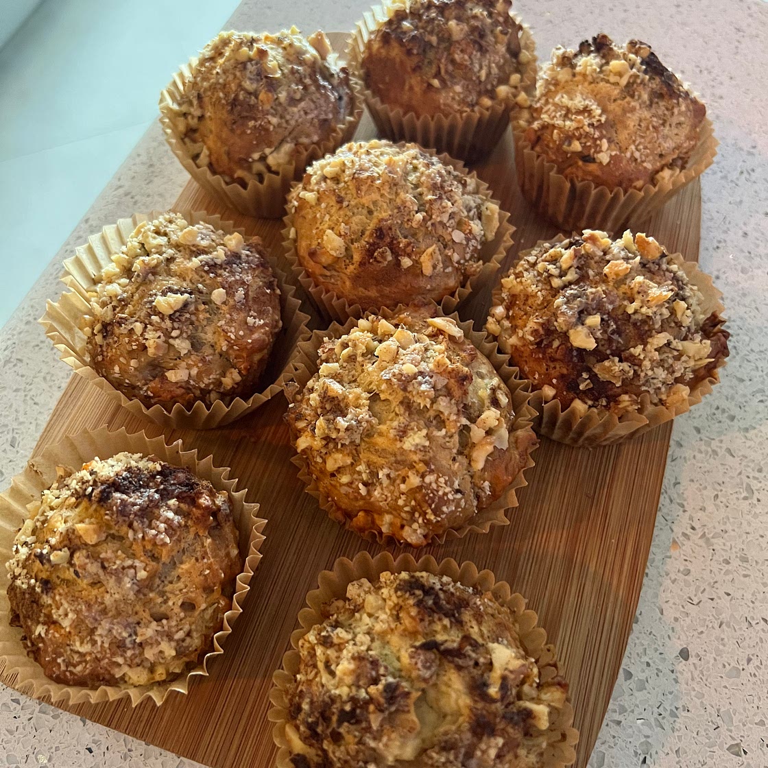 Banana Crumb Muffins