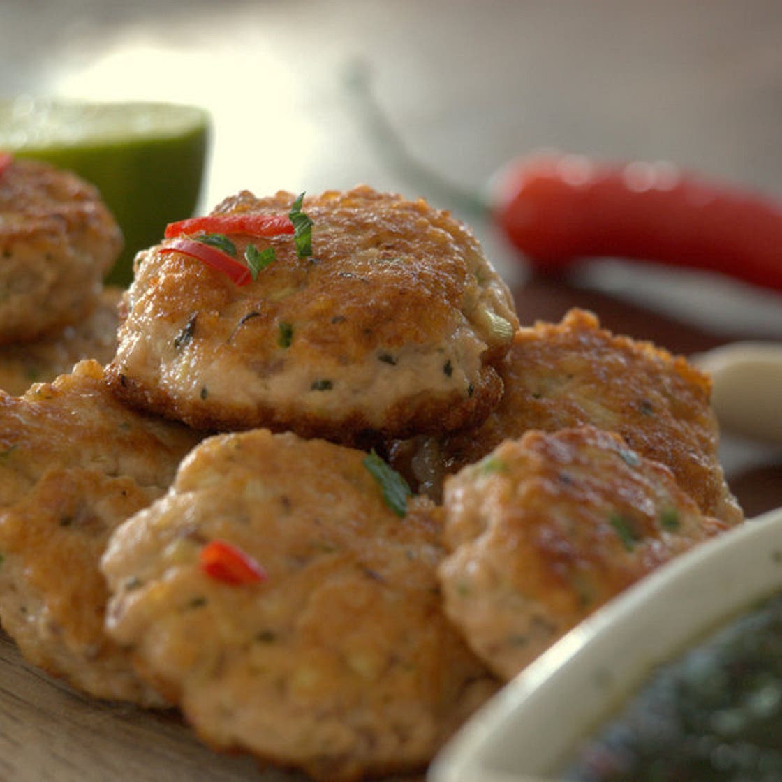 Thai Salmon Fishcakes