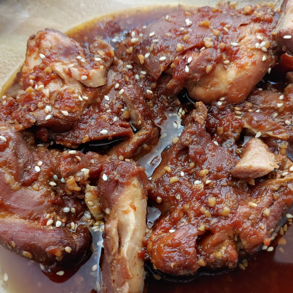 Crock Pot Honey Garlic Chicken