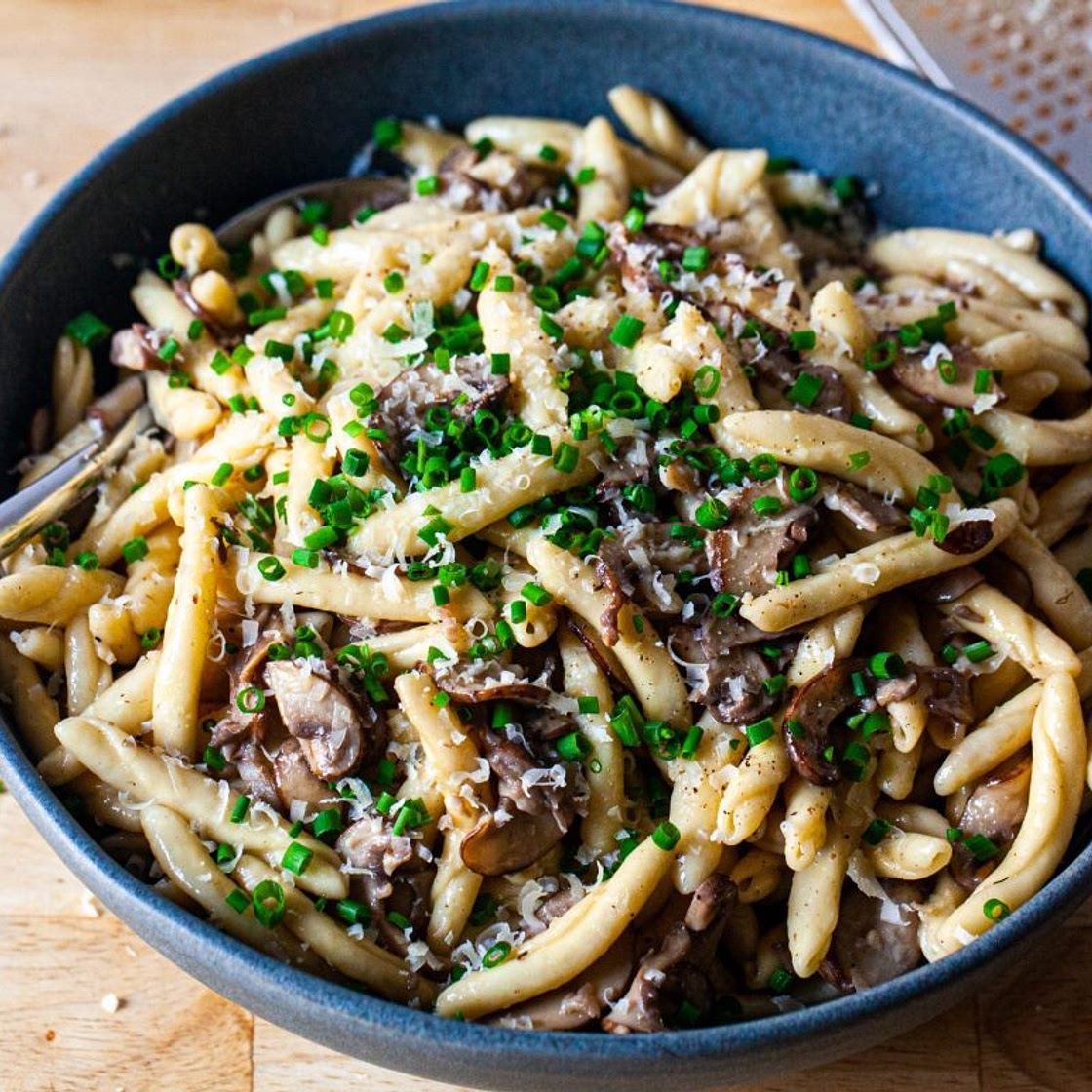 Simplest Mushroom Pasta