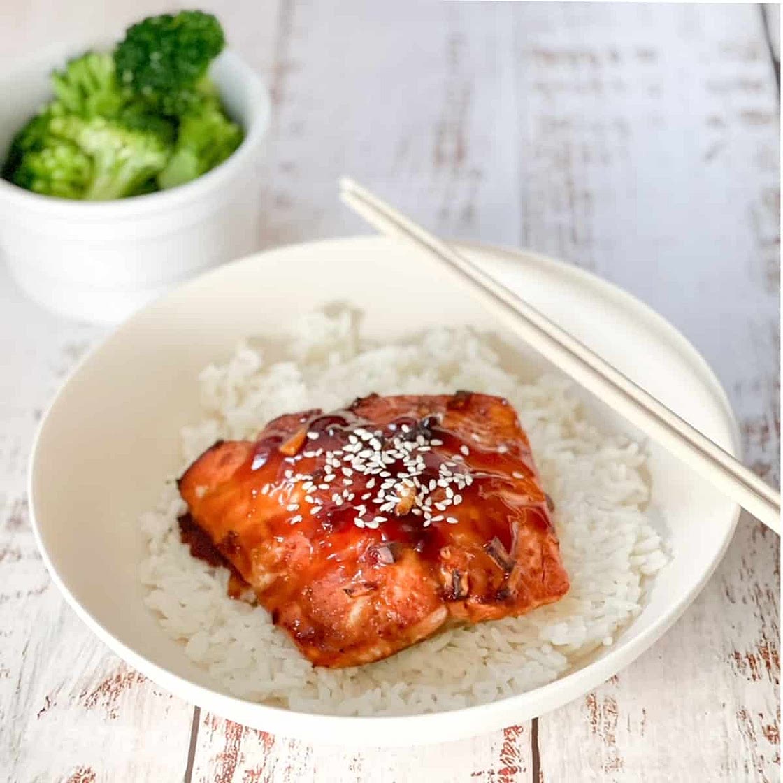 Teriyaki Salmon Air Fryer
