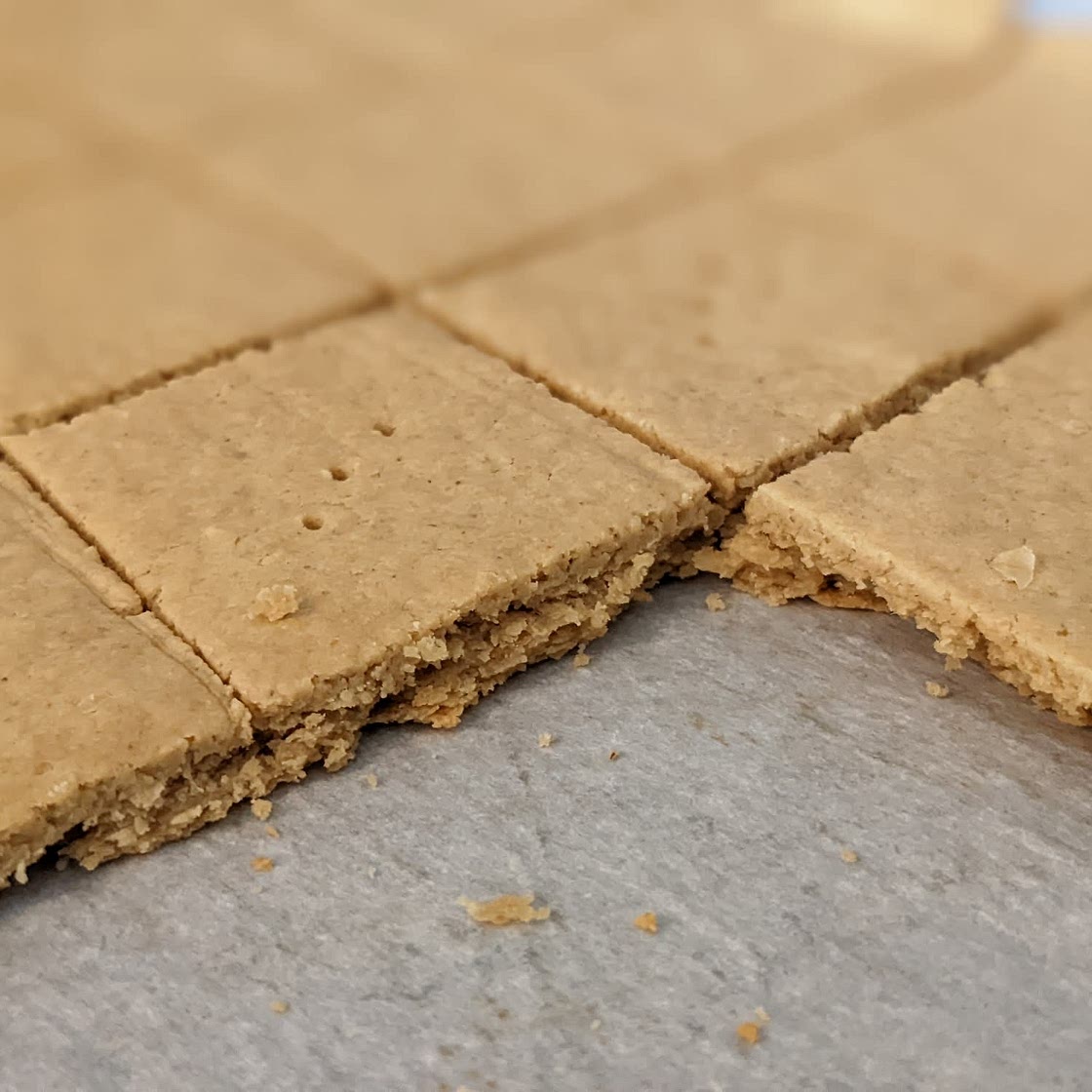 Hummus Oat Crackers Two Ingredient Recipe