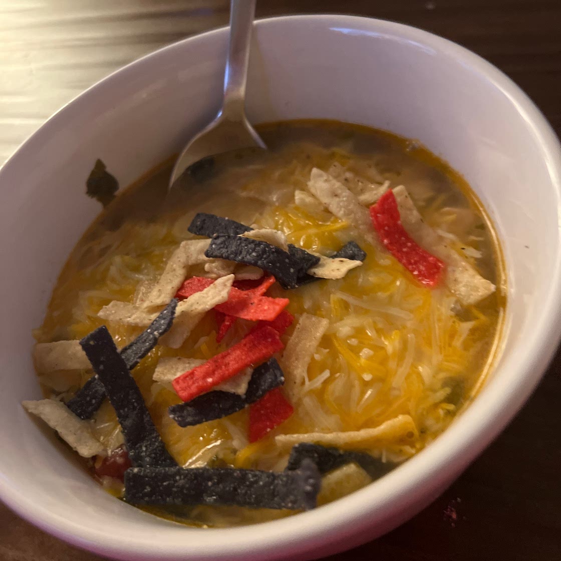Chicken tortilla soup