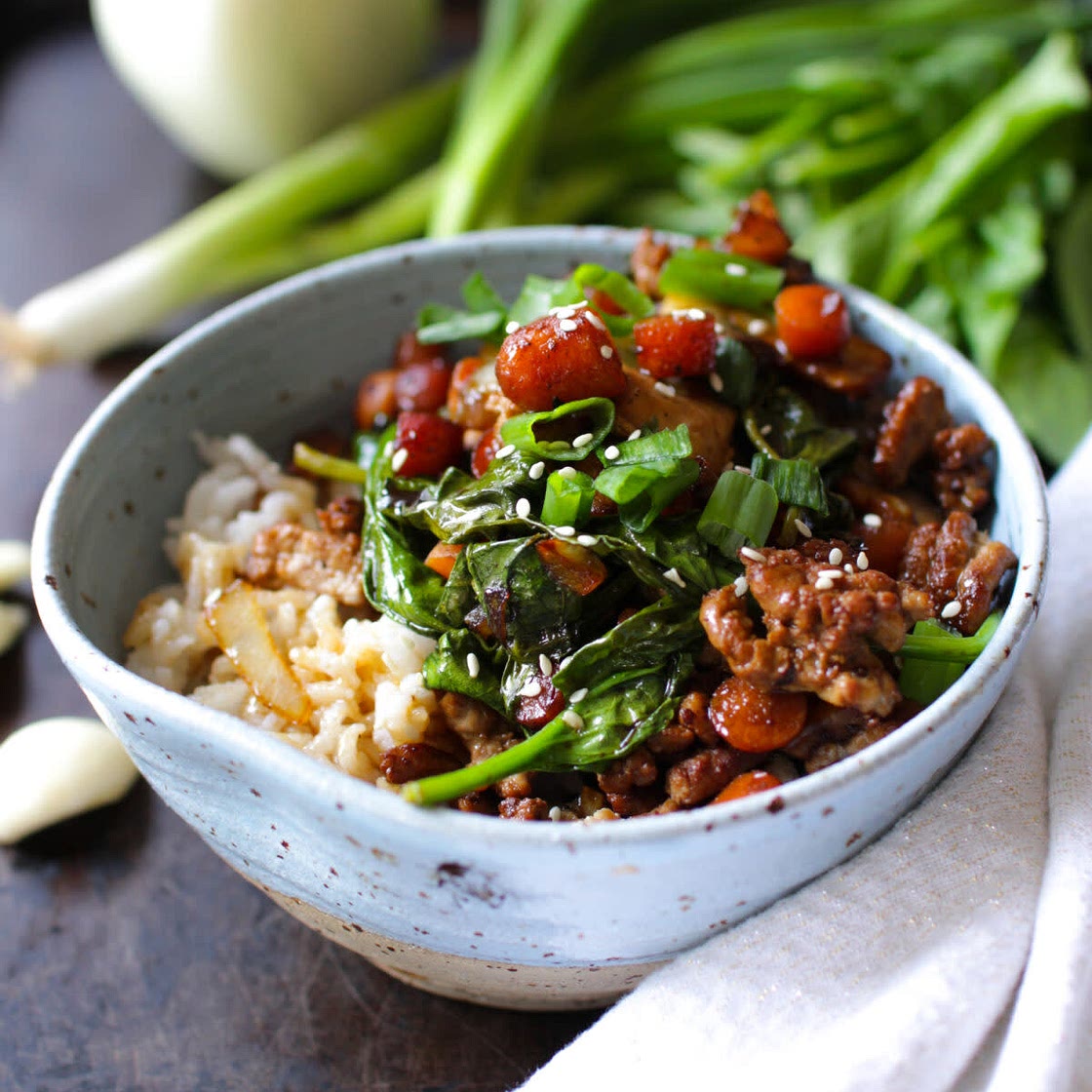 Pork Stir Fry For One