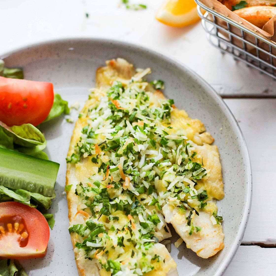 Chilli Coconut Crusted Fish