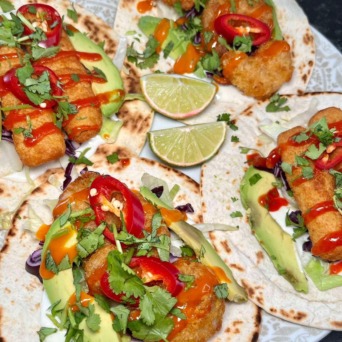 Speedy Seafood Tacos