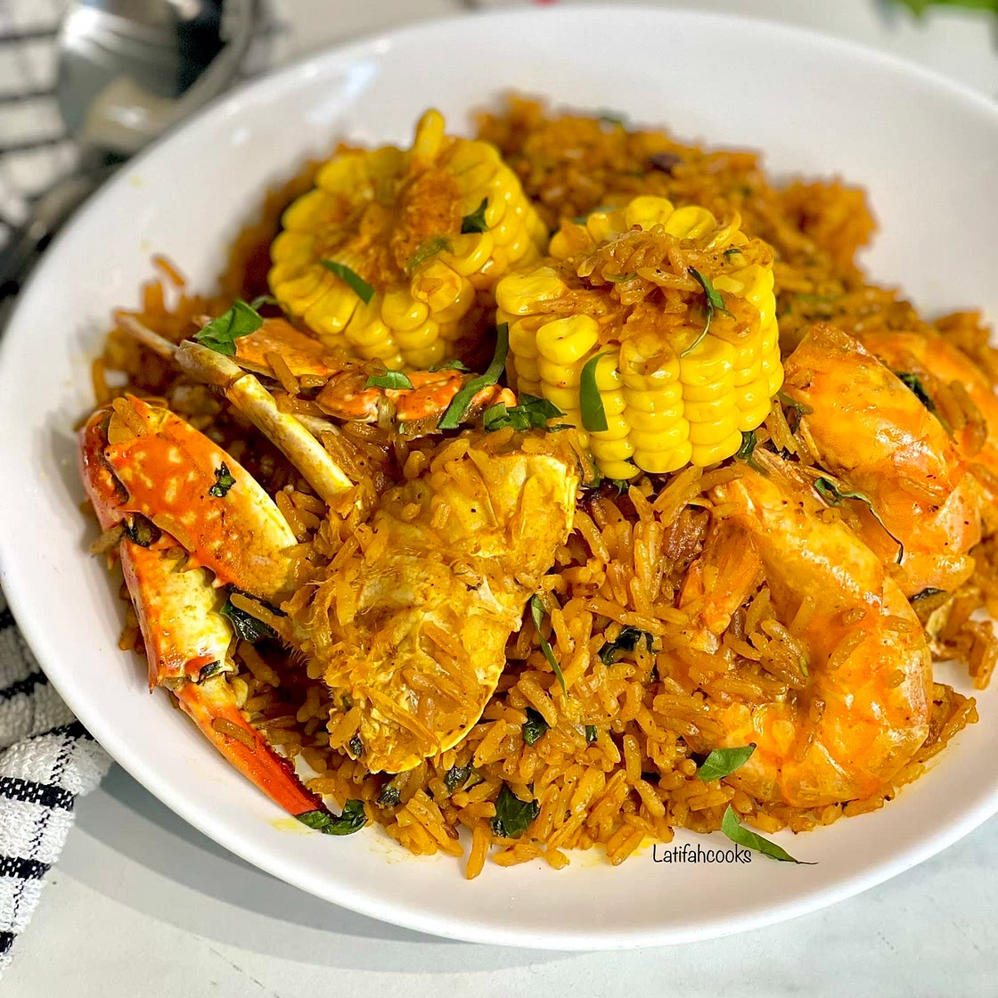 Palm oil jollof