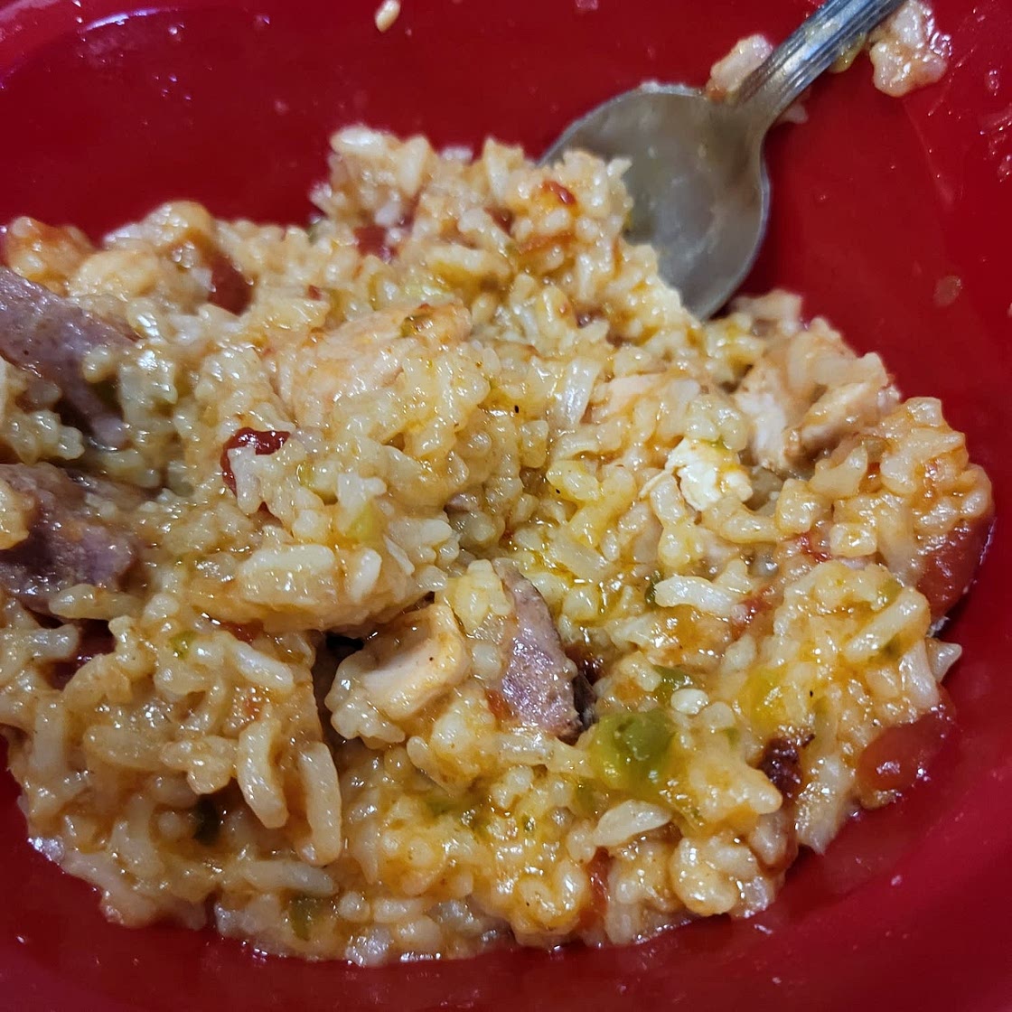 Instant Pot Sausage and Chicken Jambalaya