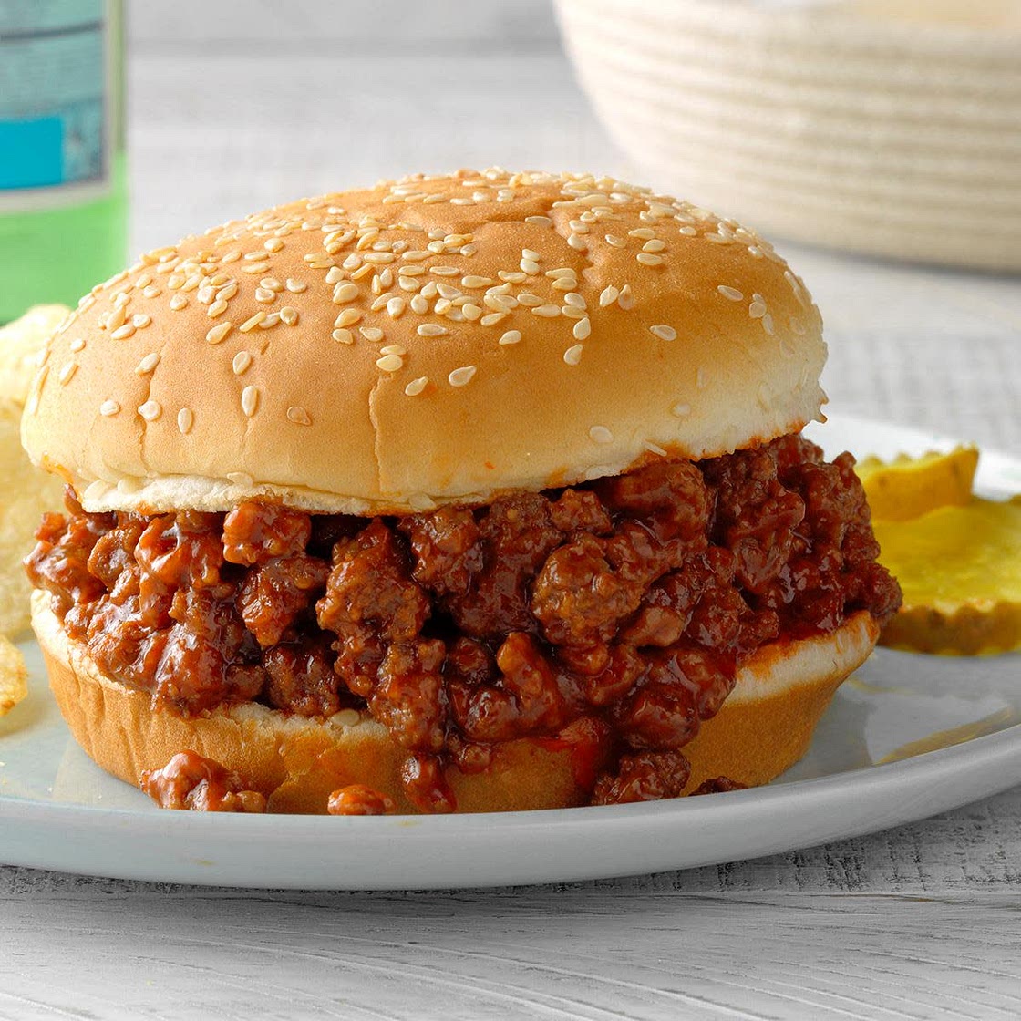 Homemade Sloppy Joes
