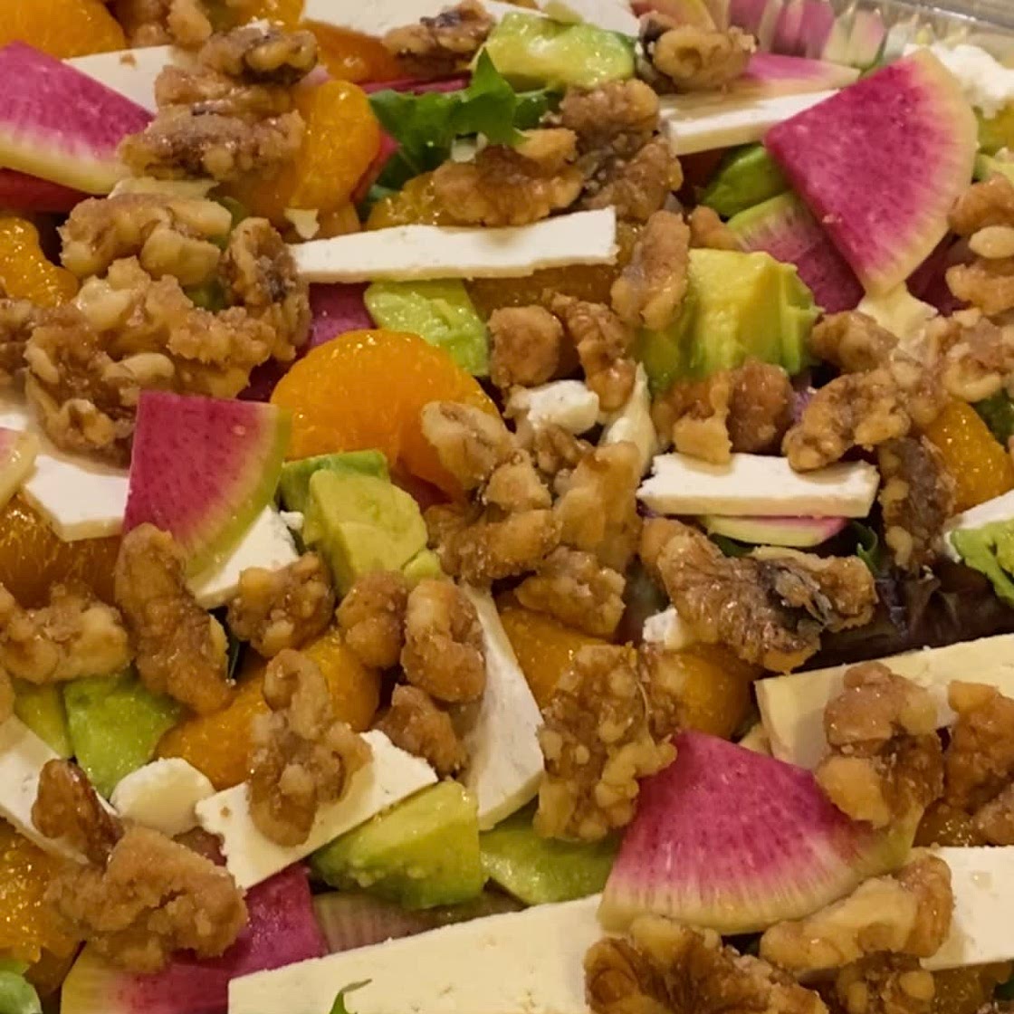 Summer Salad w/ Honey lemon dressing 