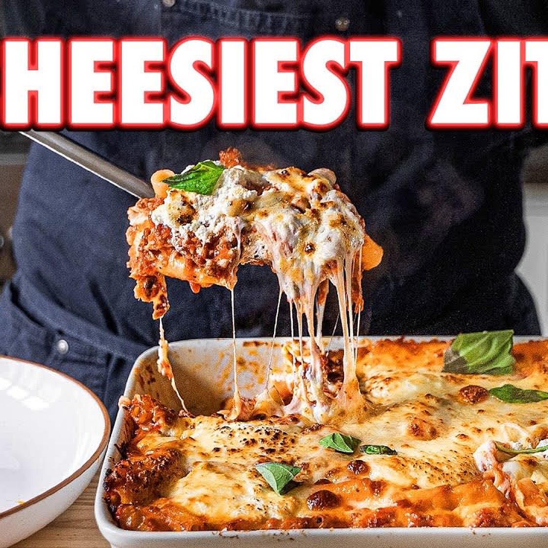 The Cheesiest Baked Pasta Ever - Joshua Weissman