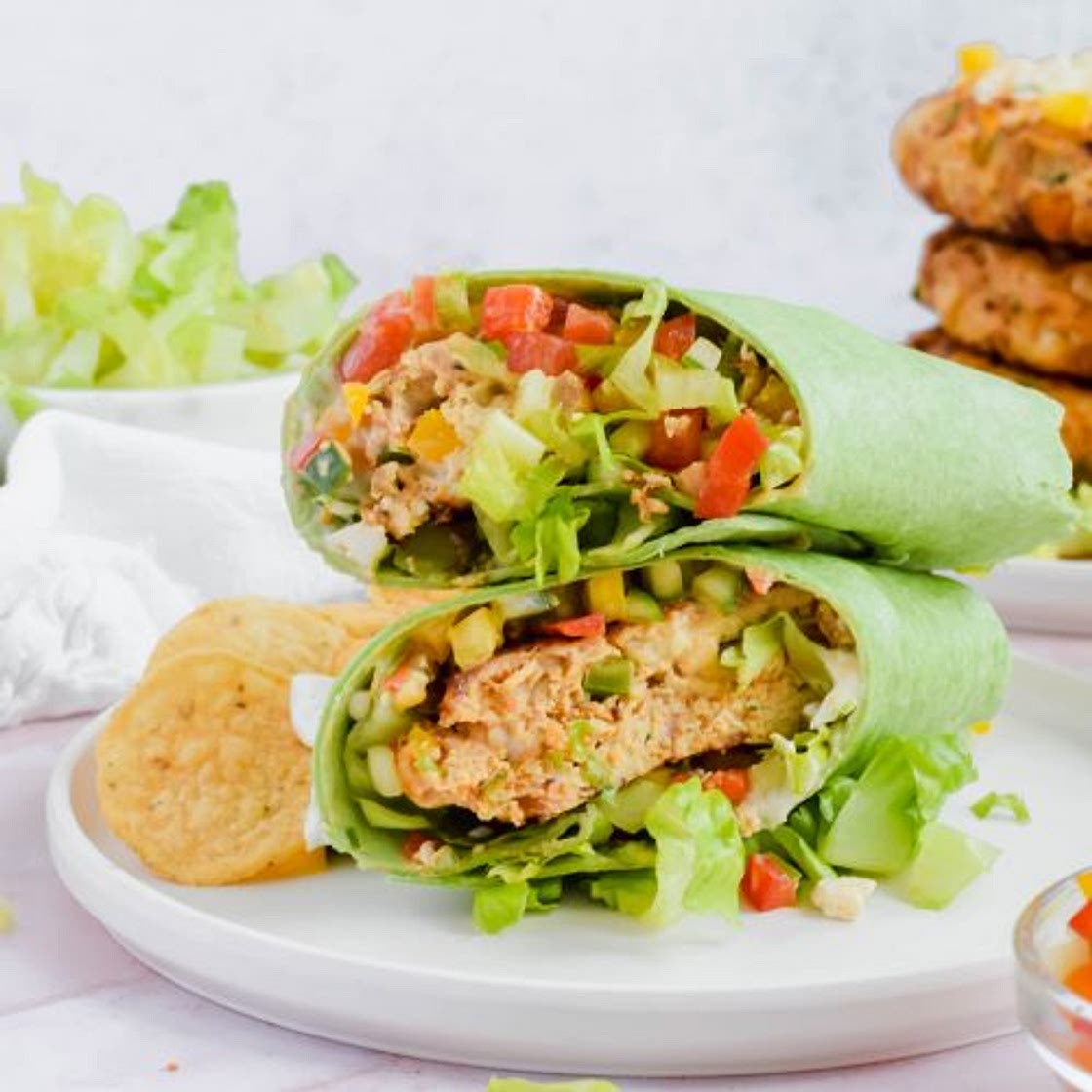 Fajita Burger Wrap