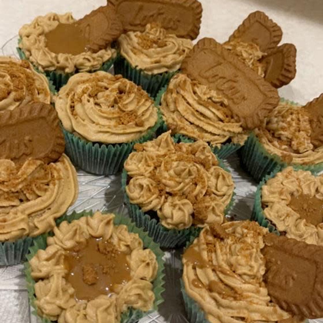 Biscoff cupcakes 