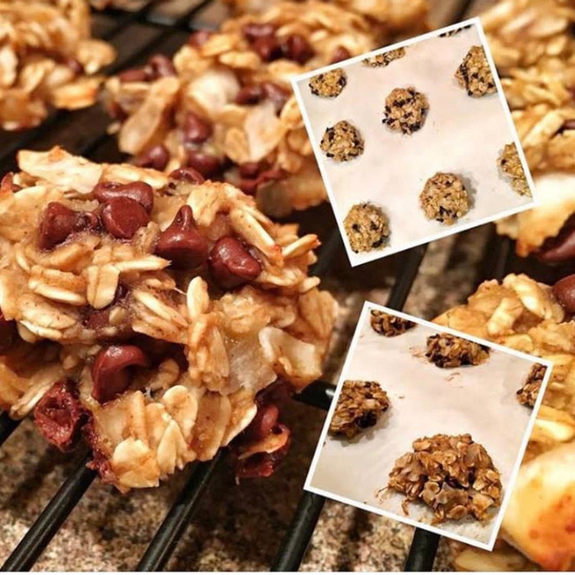 Flourless Banana Oat “Cookies”