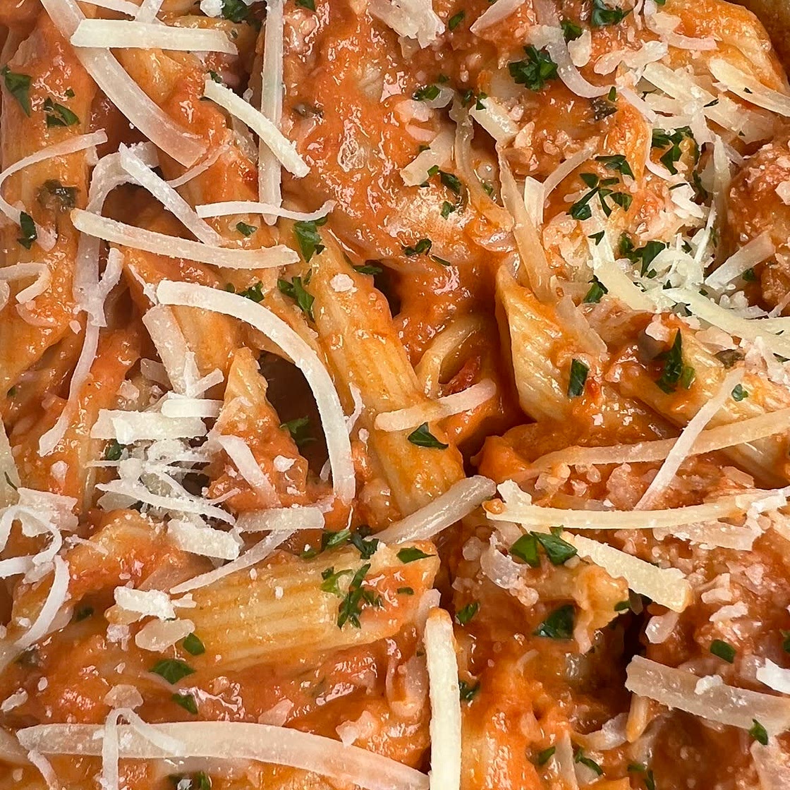 Shrimp Penne Alla Vodka 