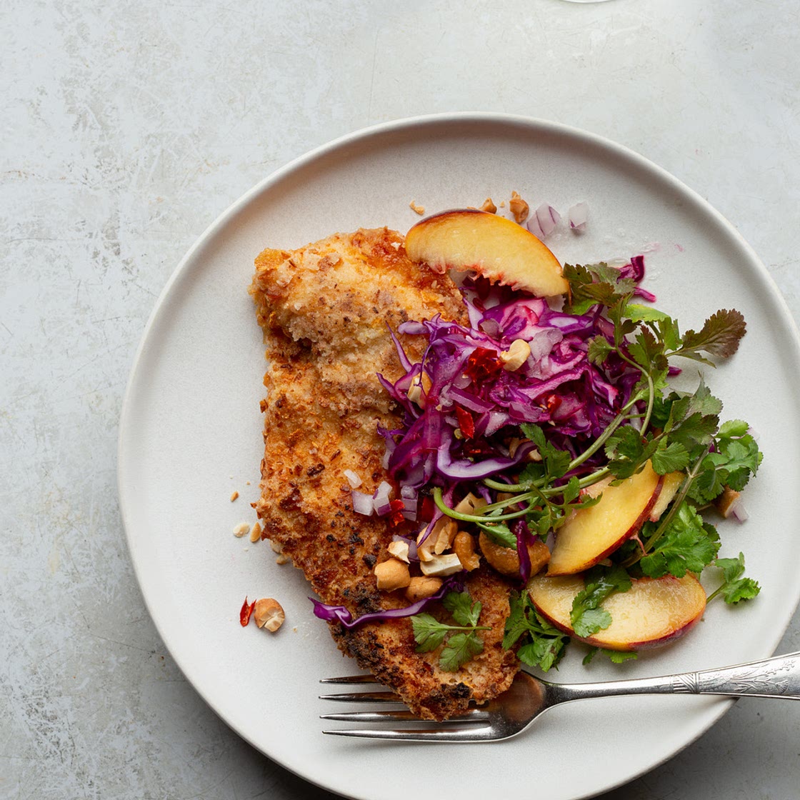Potato Chip Shnitsel by Danielle Renov | Salt + Spine Recipe