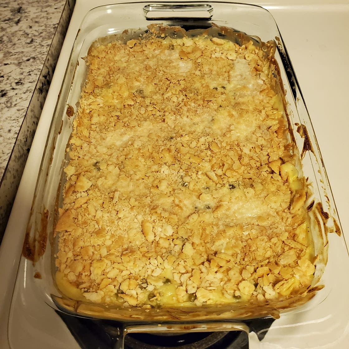 Ritz Cracker Chicken Casserole