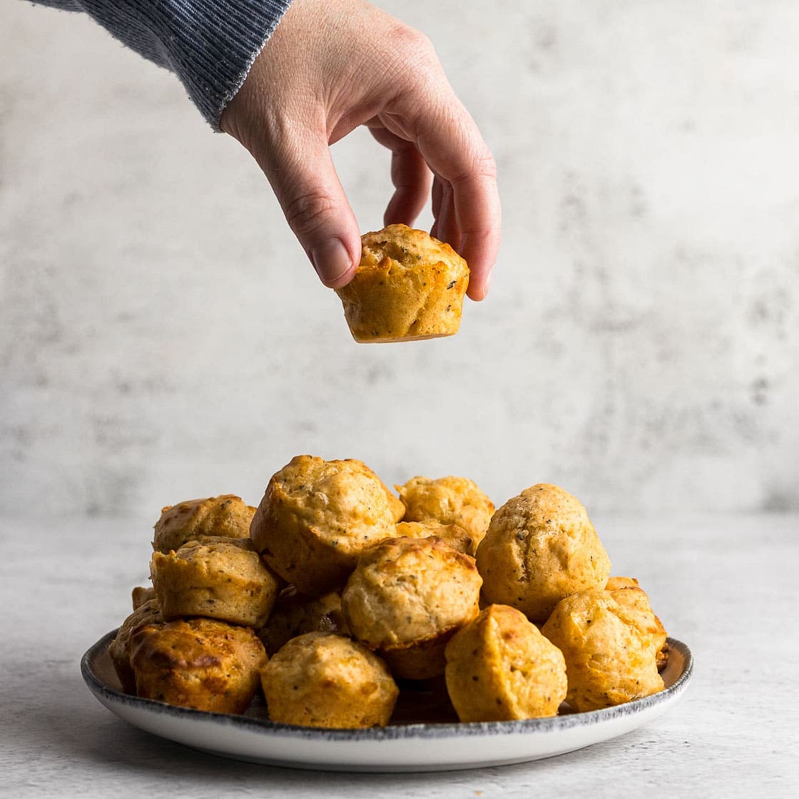 Mini Cheese Muffins