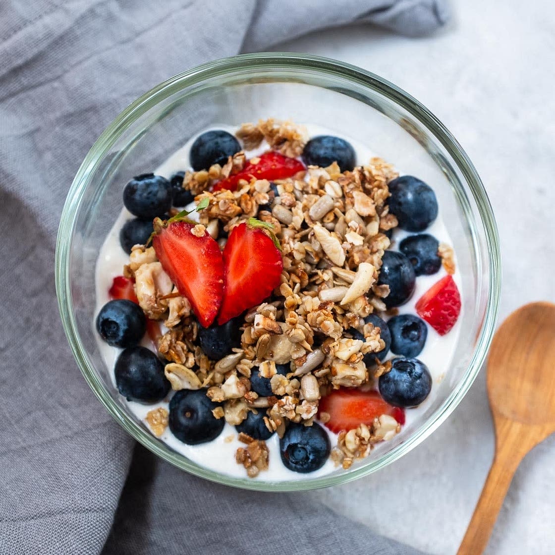 Joghurt-Beeren Müsli