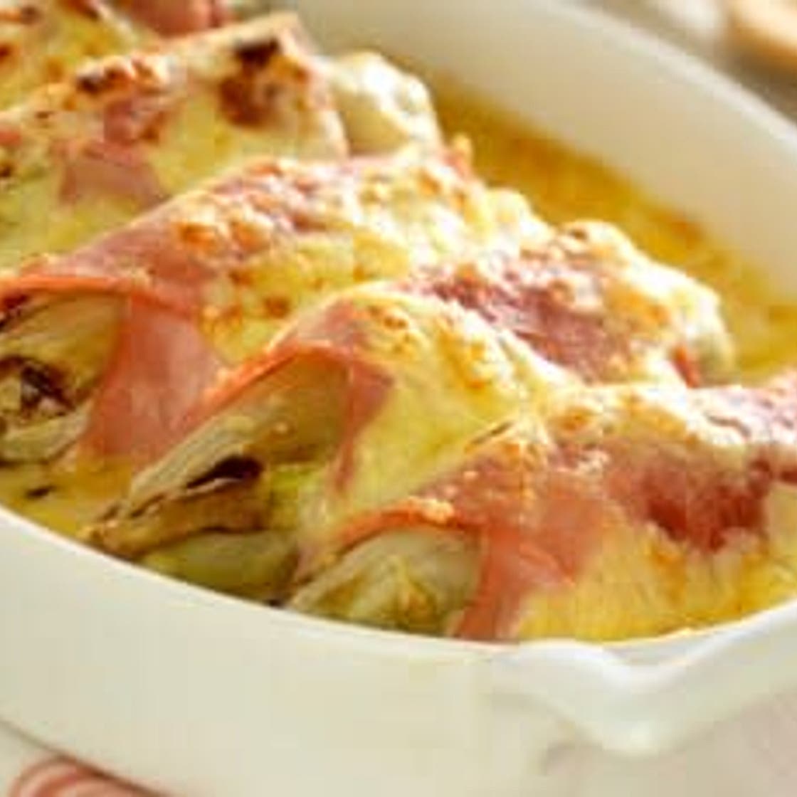 Endives au jambon