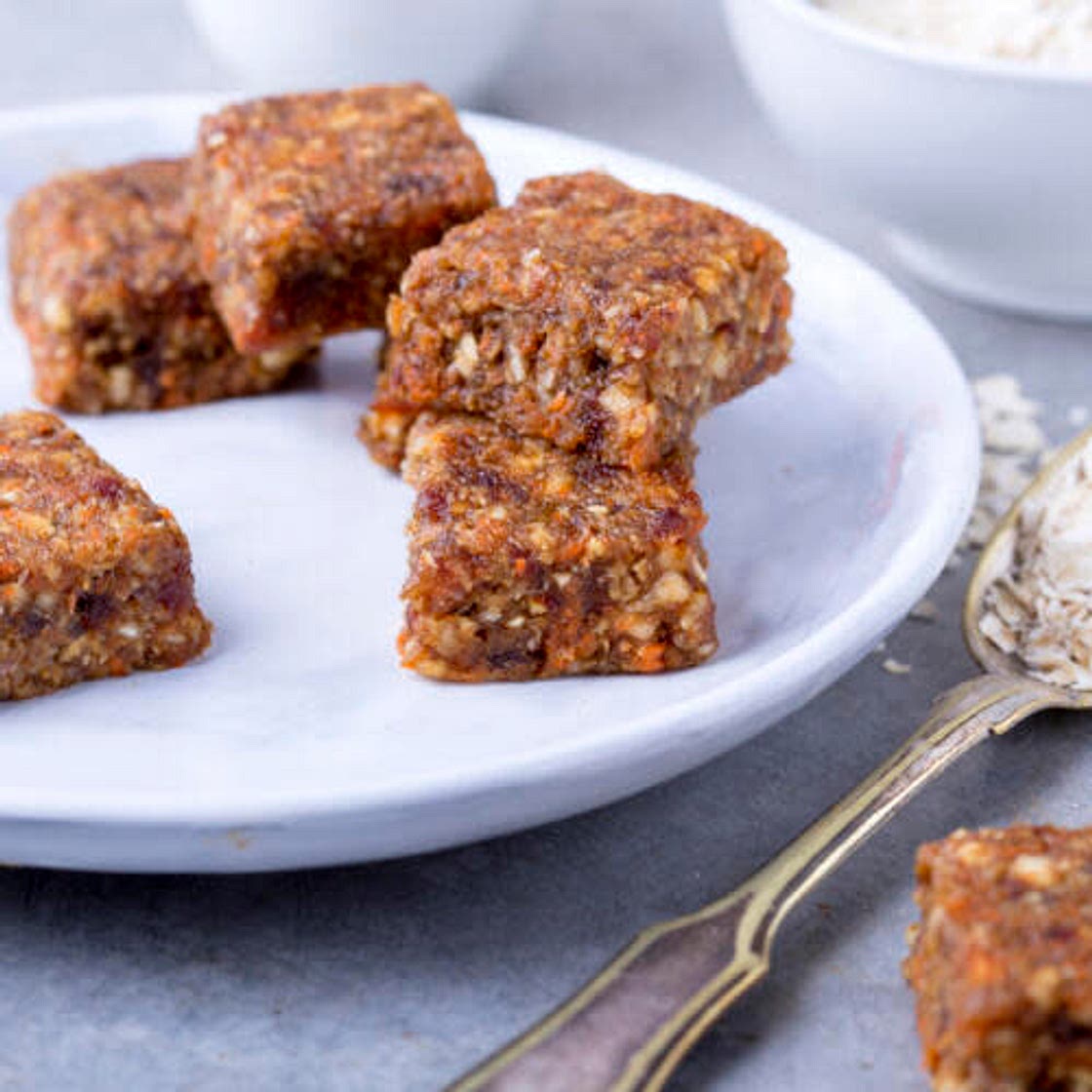 Honey Carrot Cake Bars