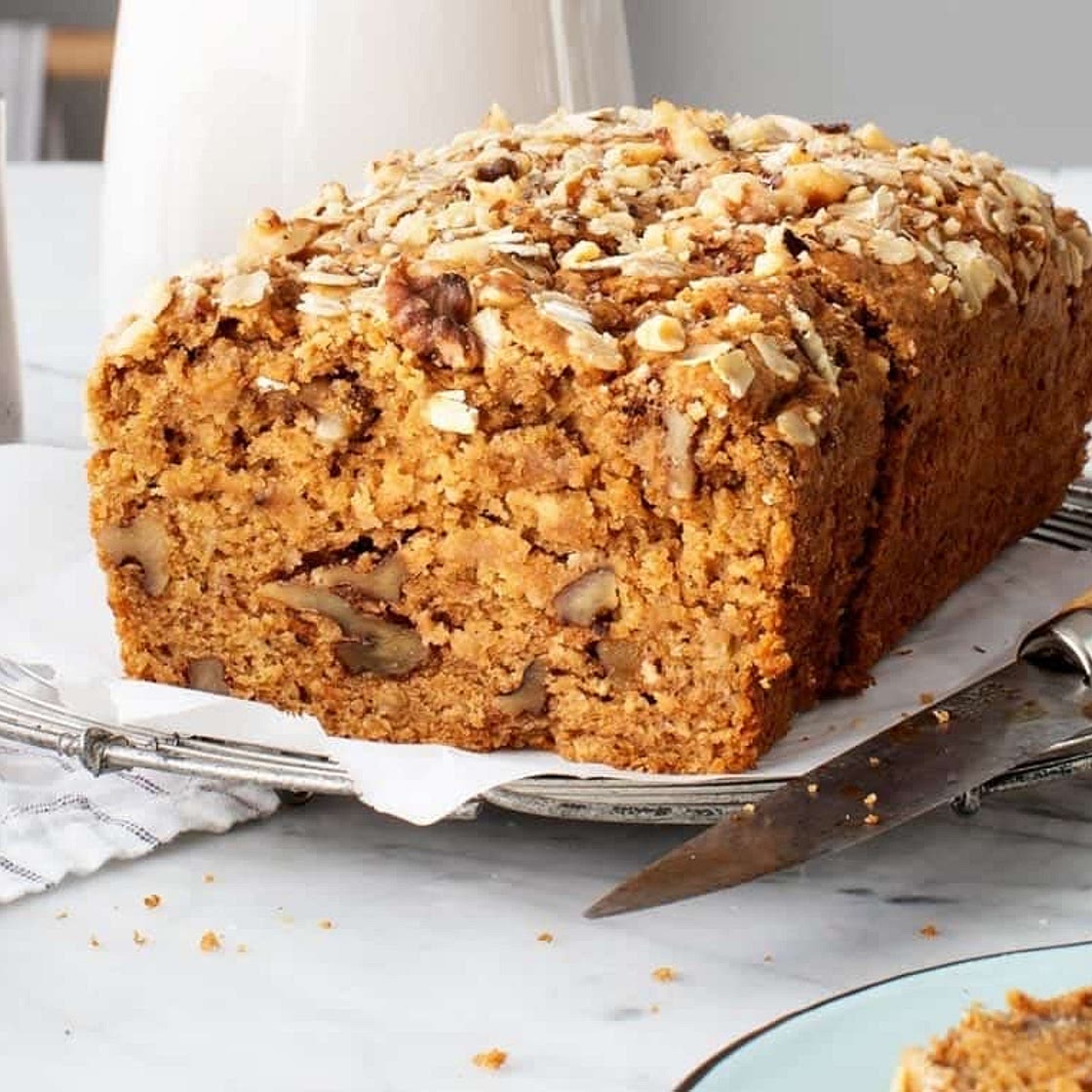healthy banana bread