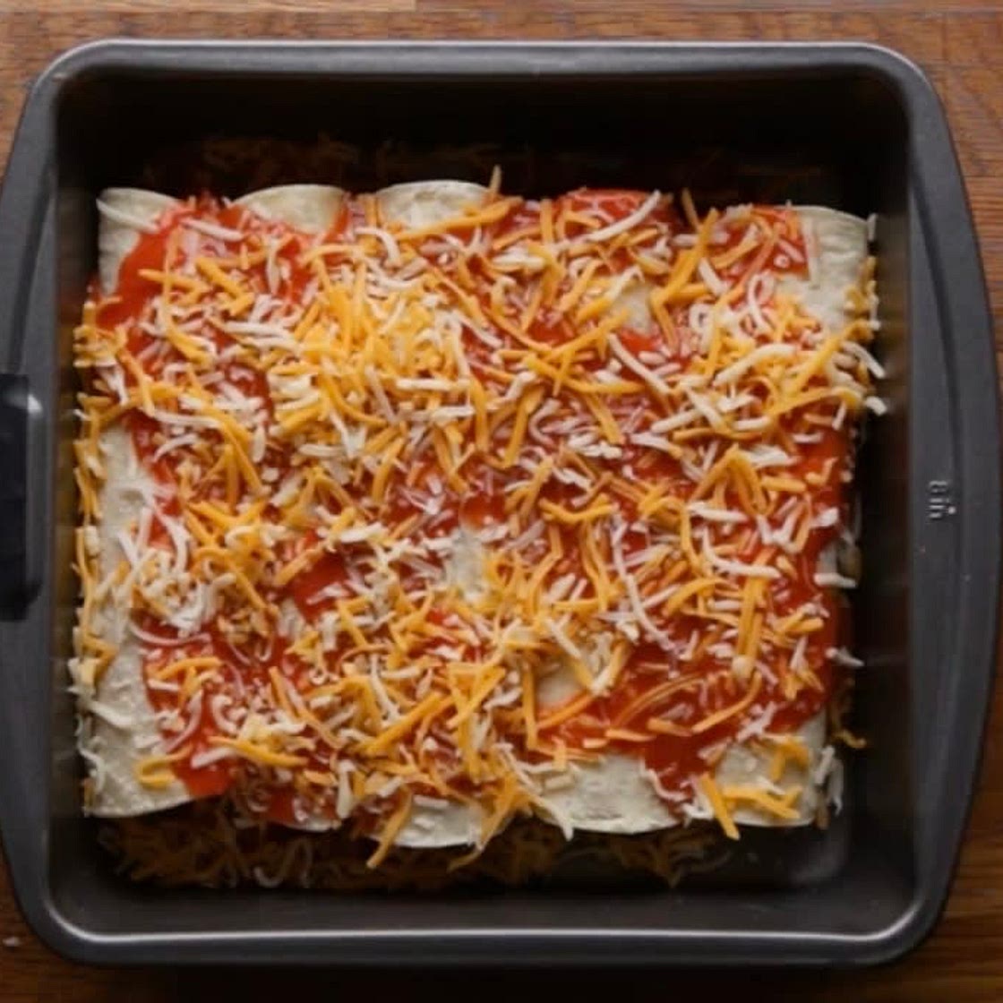 Chicken + Cheese Enchiladas