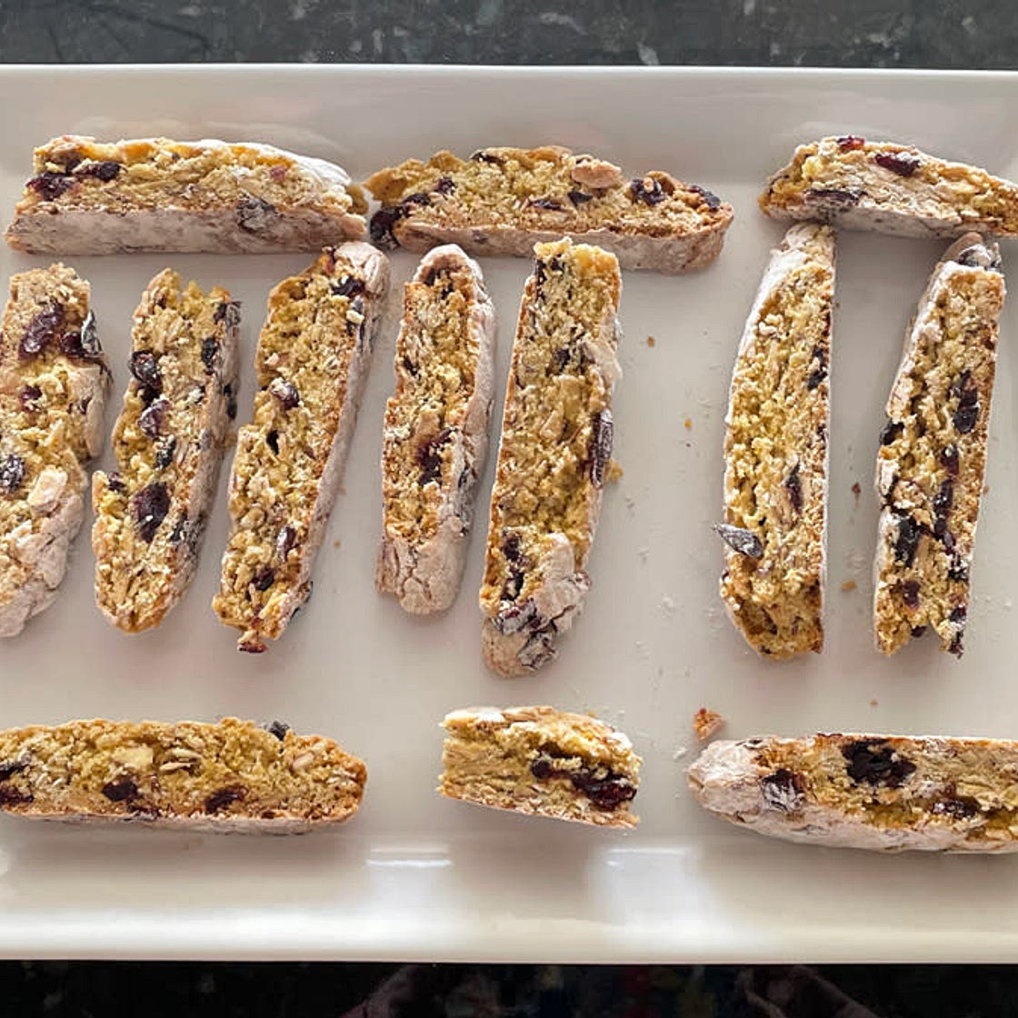 Leslie's Almond Cranberry Biscotti