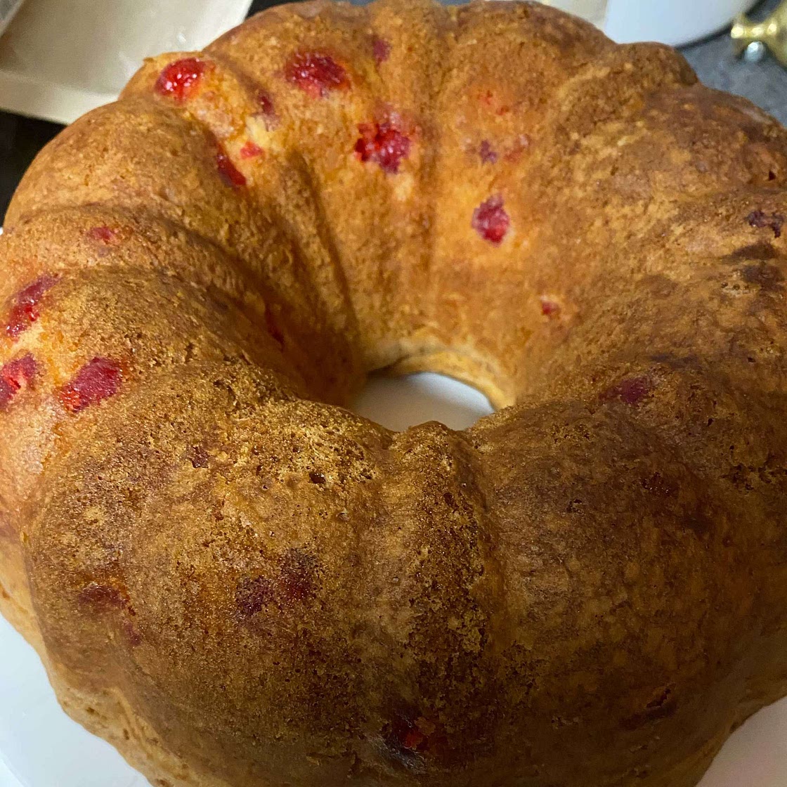 Shirley Temple Cake