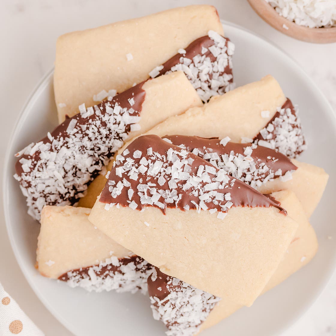 Coconut Shortbread Cookies
