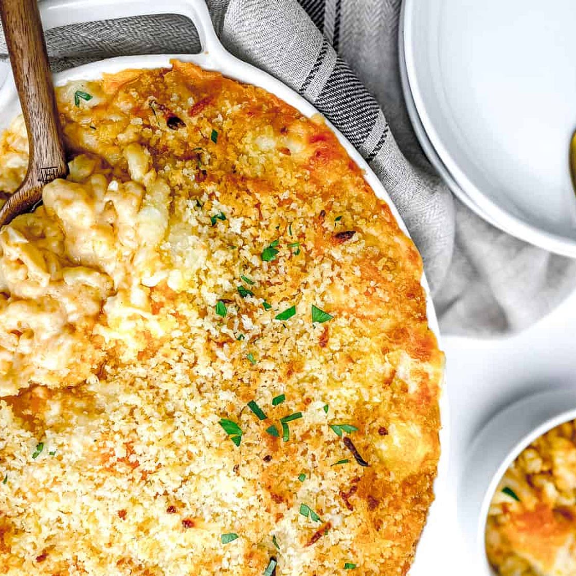 Creamy Garlic Parmesan Mac And Cheese
