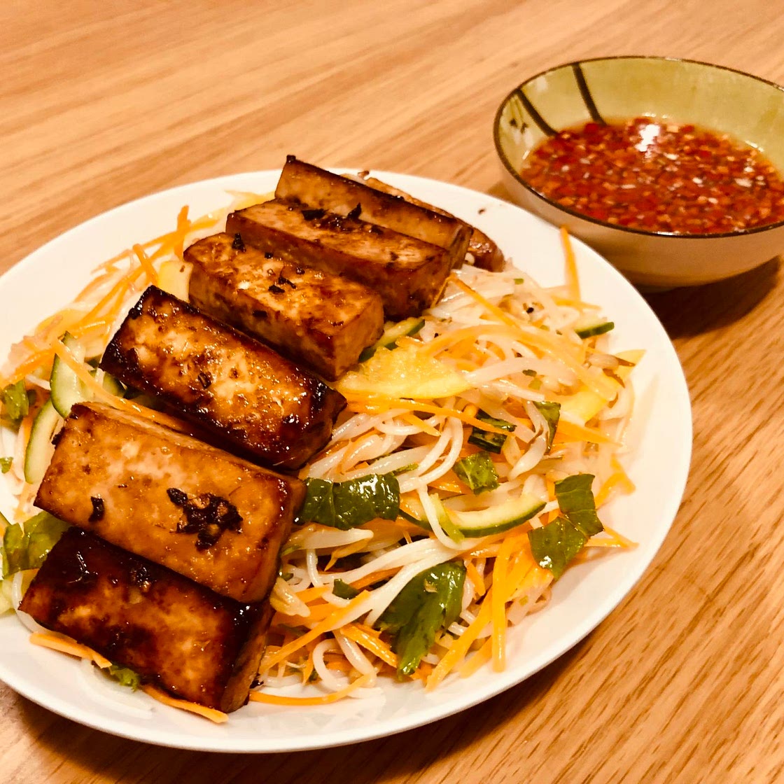 15. Lemongrass Tofu Vermicelli Bowl
