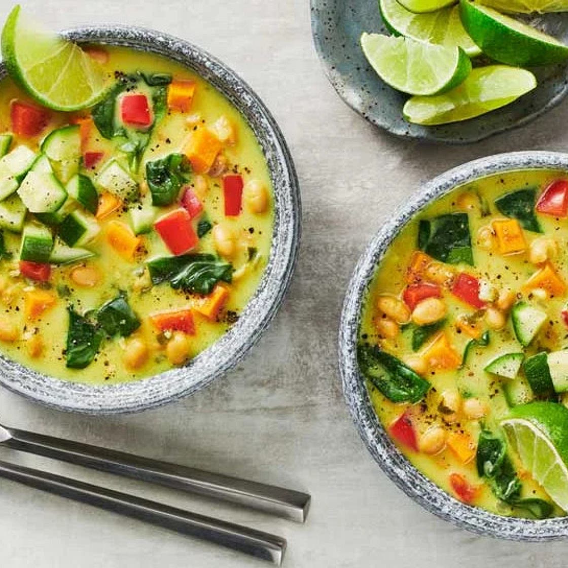 Coconut Curry Lime Soup