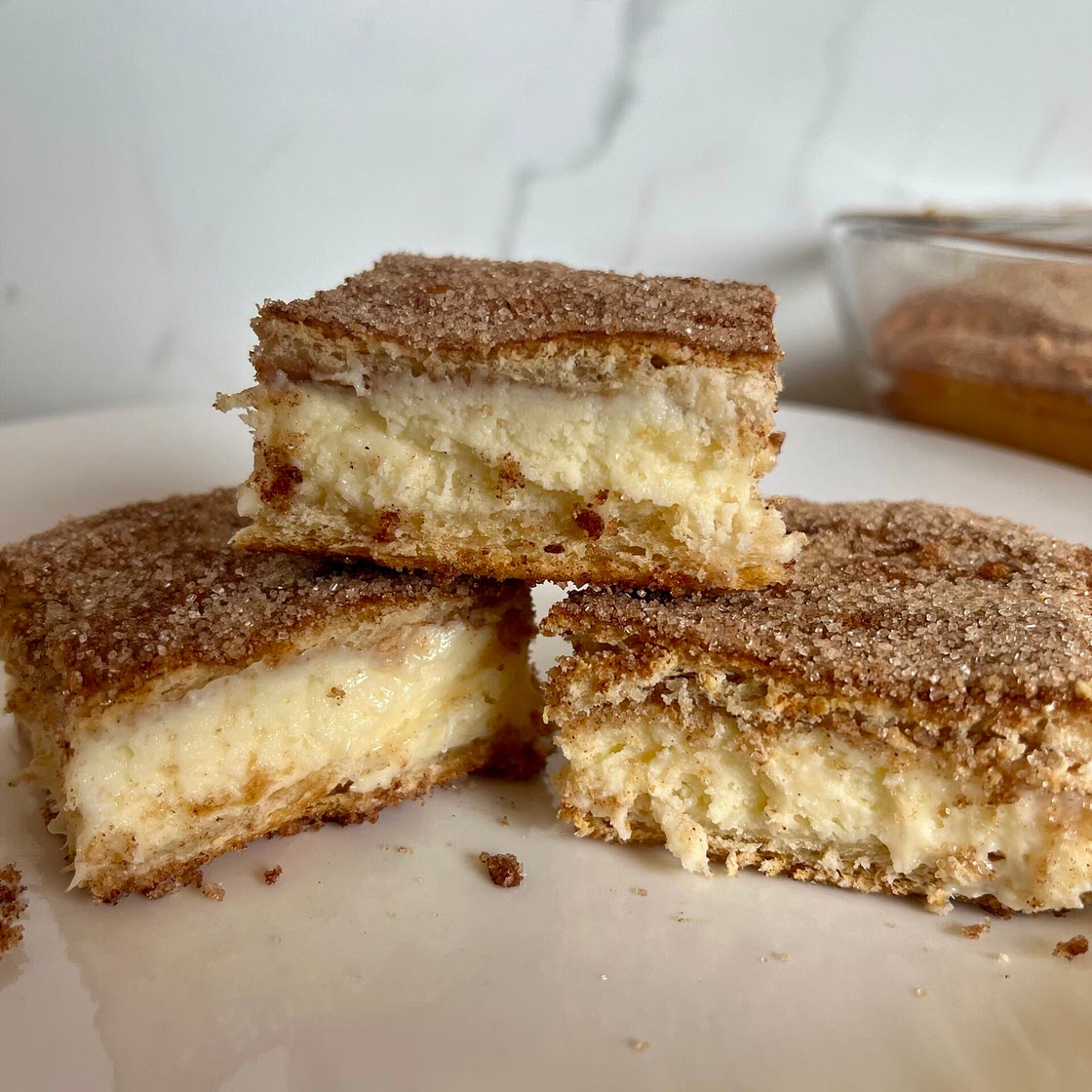 Churro Cheesecake Bars