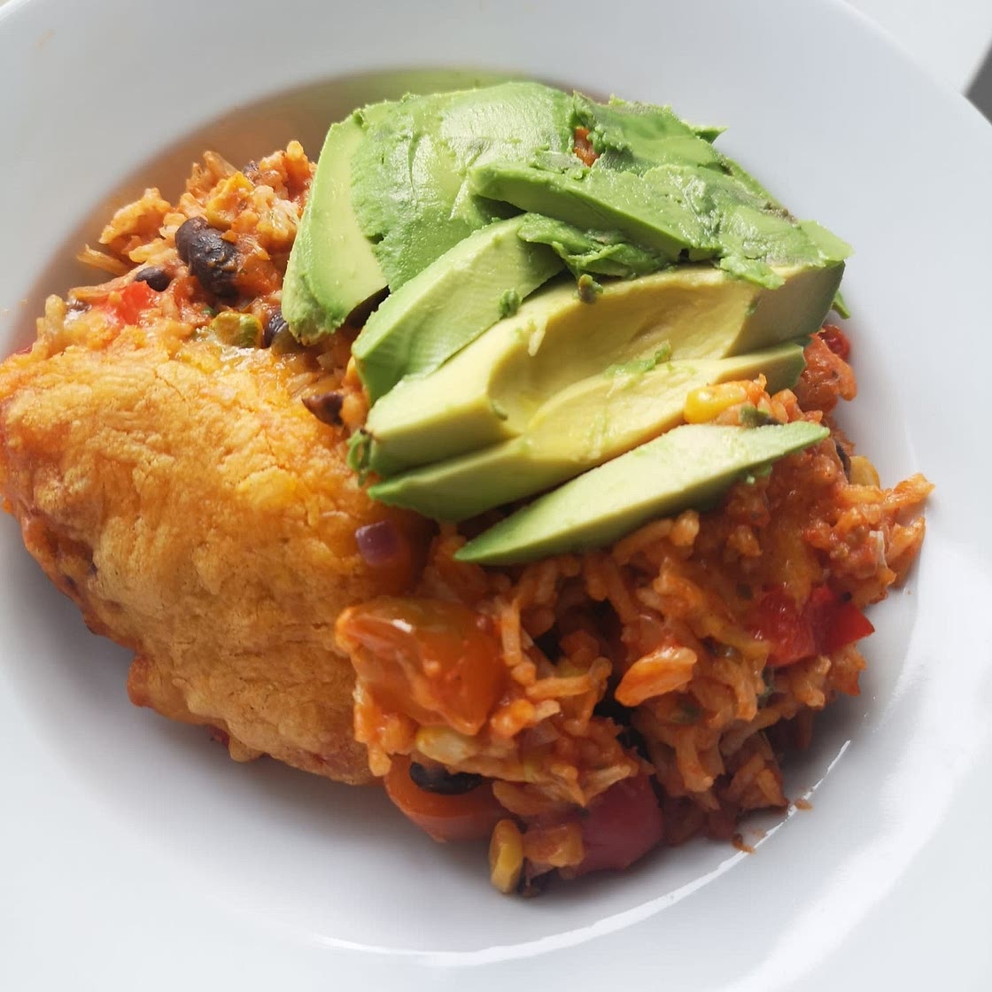 One-Pot Enchilada Rice Recipe by Tasty