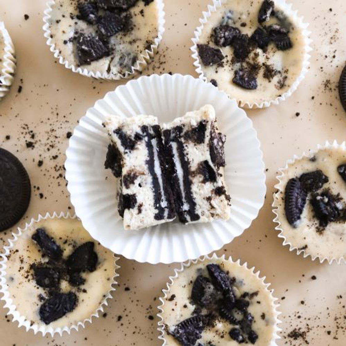 Oreo Cheesecake Cupcakes