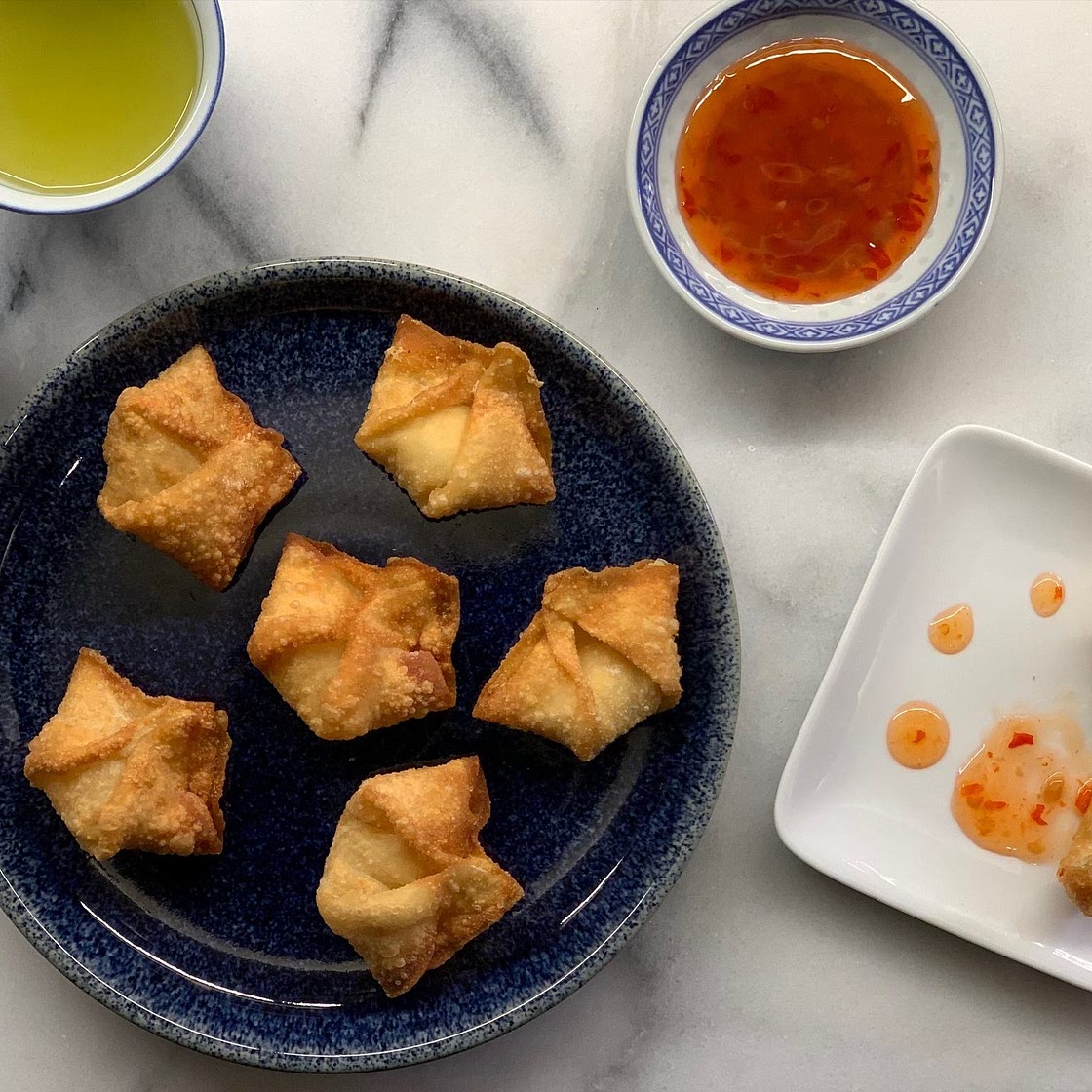 Crab Rangoon - Home Made